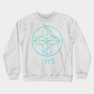 Religious cross symbol illustration Crewneck Sweatshirt